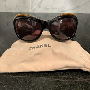 Genuine Chanel Vintage Butterfly Sunglasses